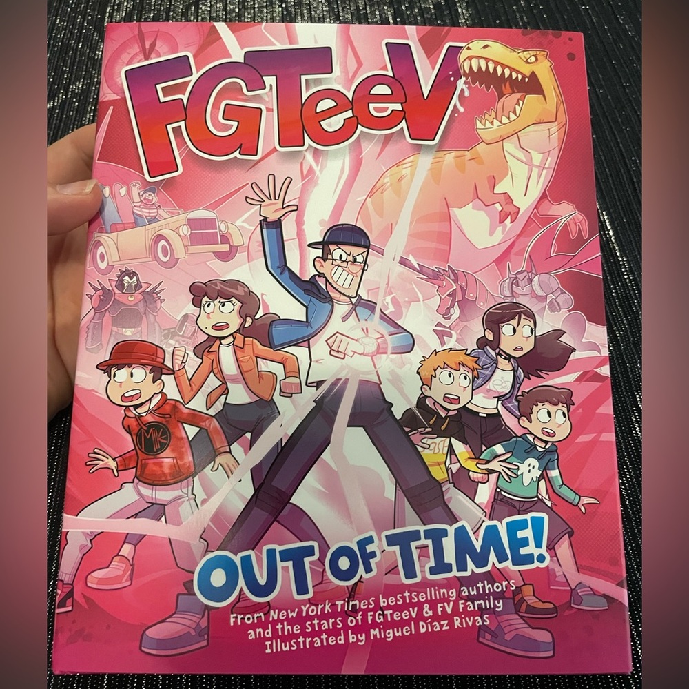 YouTuber FGTeeV: Out of Time Hardback Graphic Novel
